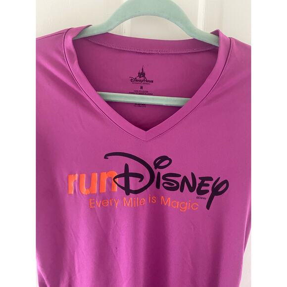 Disney Park Tops - Women’s Disney Park Tee-shirt Purple V neck. soft